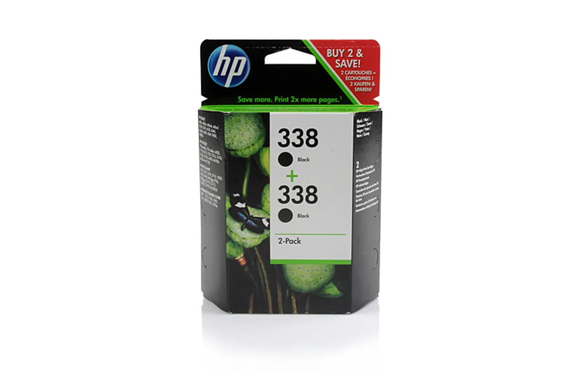 HP 338 / CB331EE Tinten Doppelpack schwarz (2 Stück)