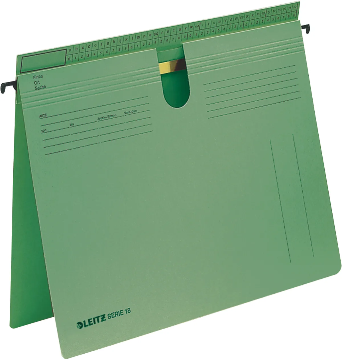 Leitz Serie 18 / 18140055 Hängehefter  grün (50 Stück)