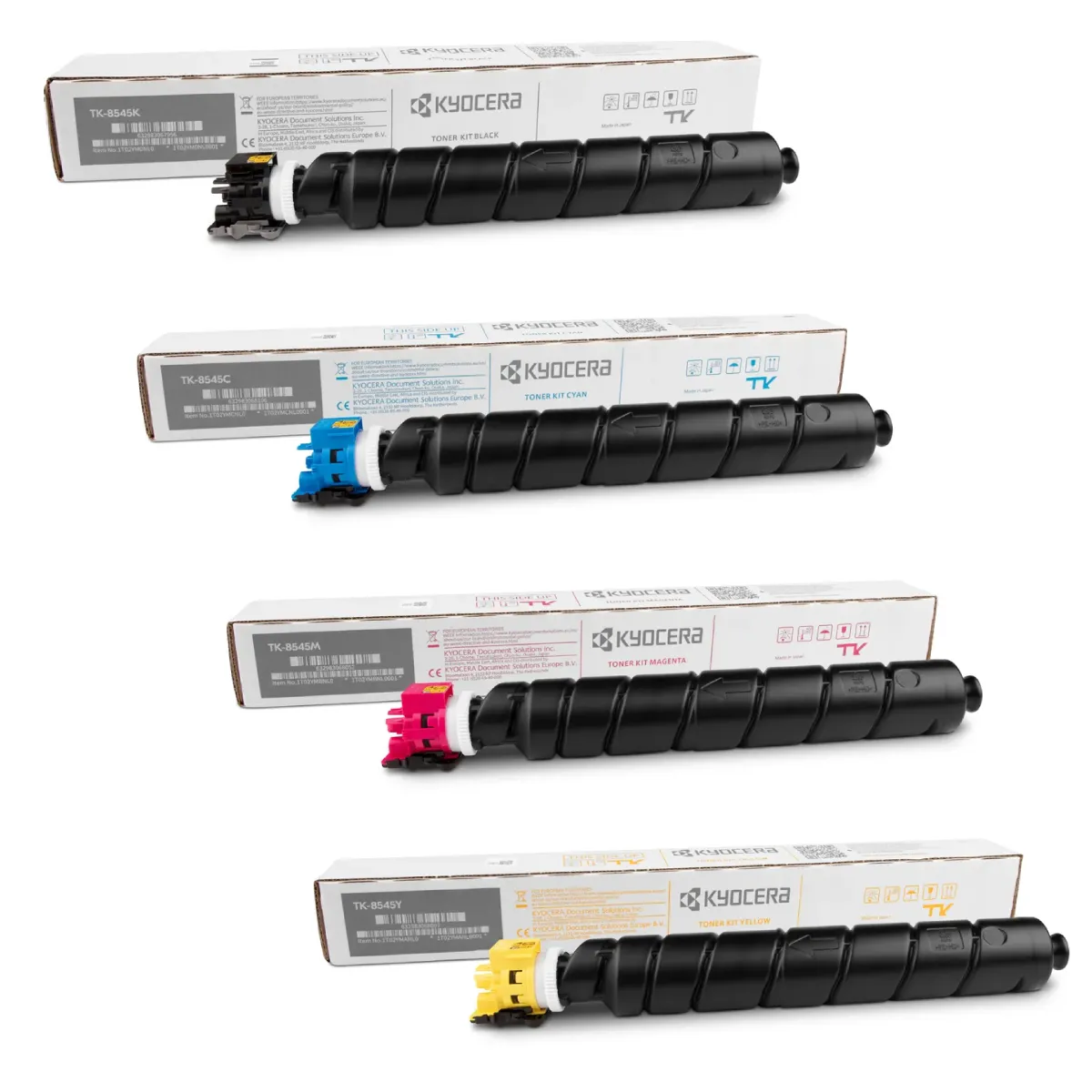 Kyocera TK-8545 Toner Sparset schwarz, cyan, magenta, gelb (4 Stück)