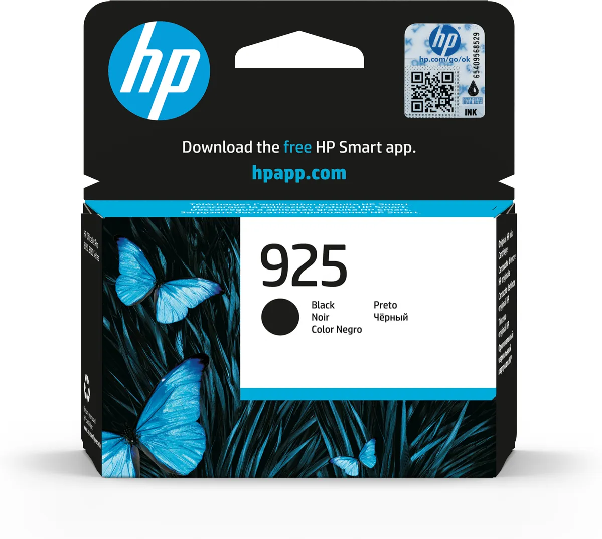 HP 925 / 4K0V9PE Tinte schwarz