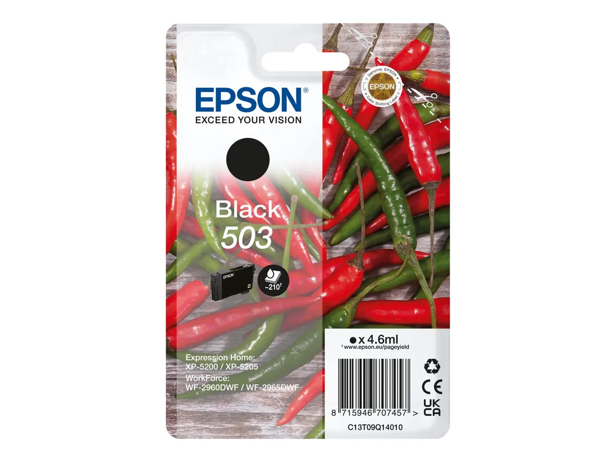 Epson 503 / T09Q1 / C13T09Q14010 Tinte schwarz