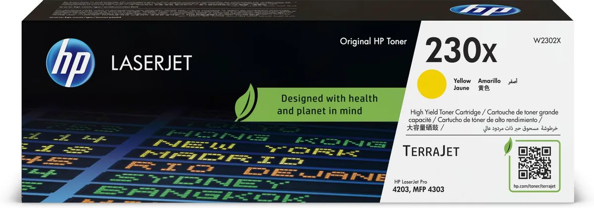 HP 230X / W2302X Toner gelb