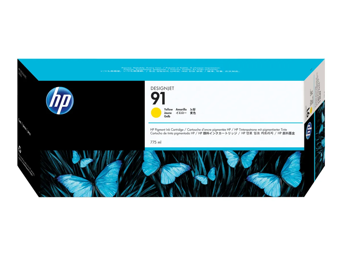 HP 91 / C9469A Tinte gelb