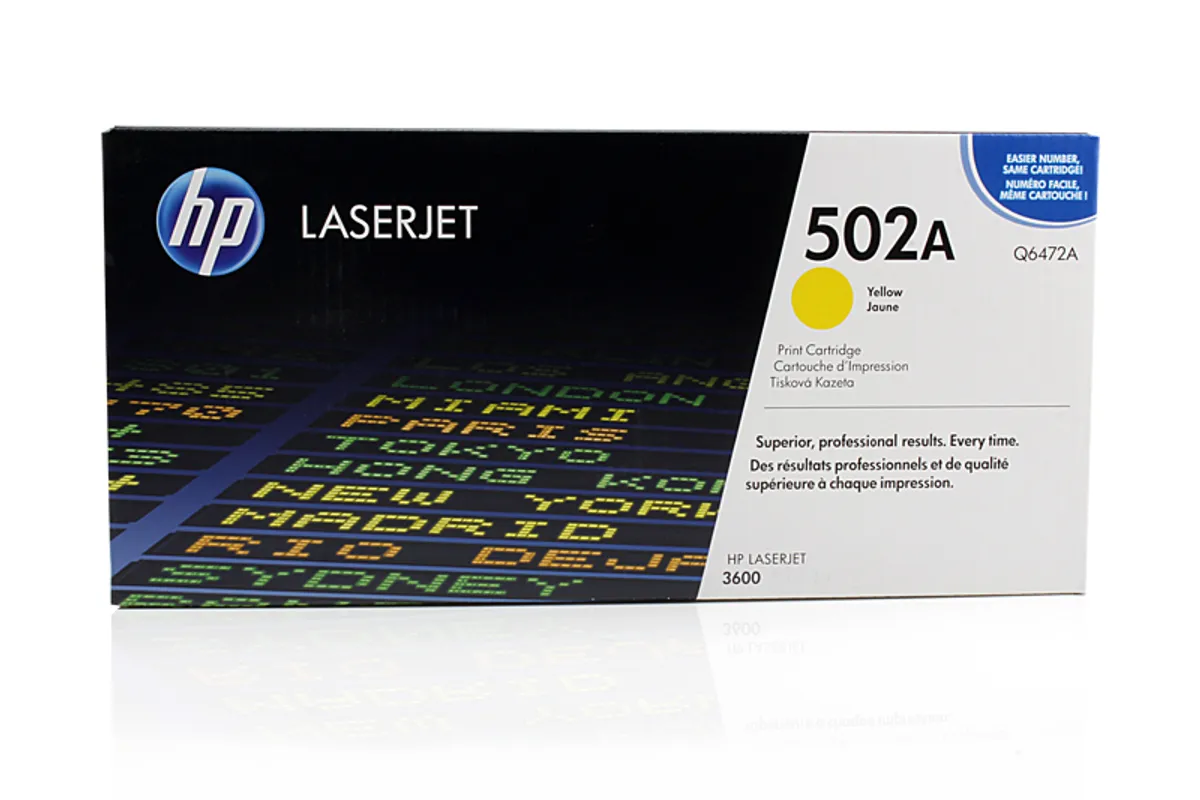HP 502A / Q6472A Toner gelb