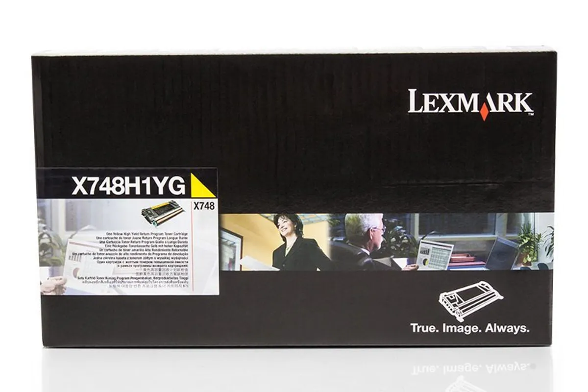 Lexmark X748H1YG / 0X748H1YG Toner gelb