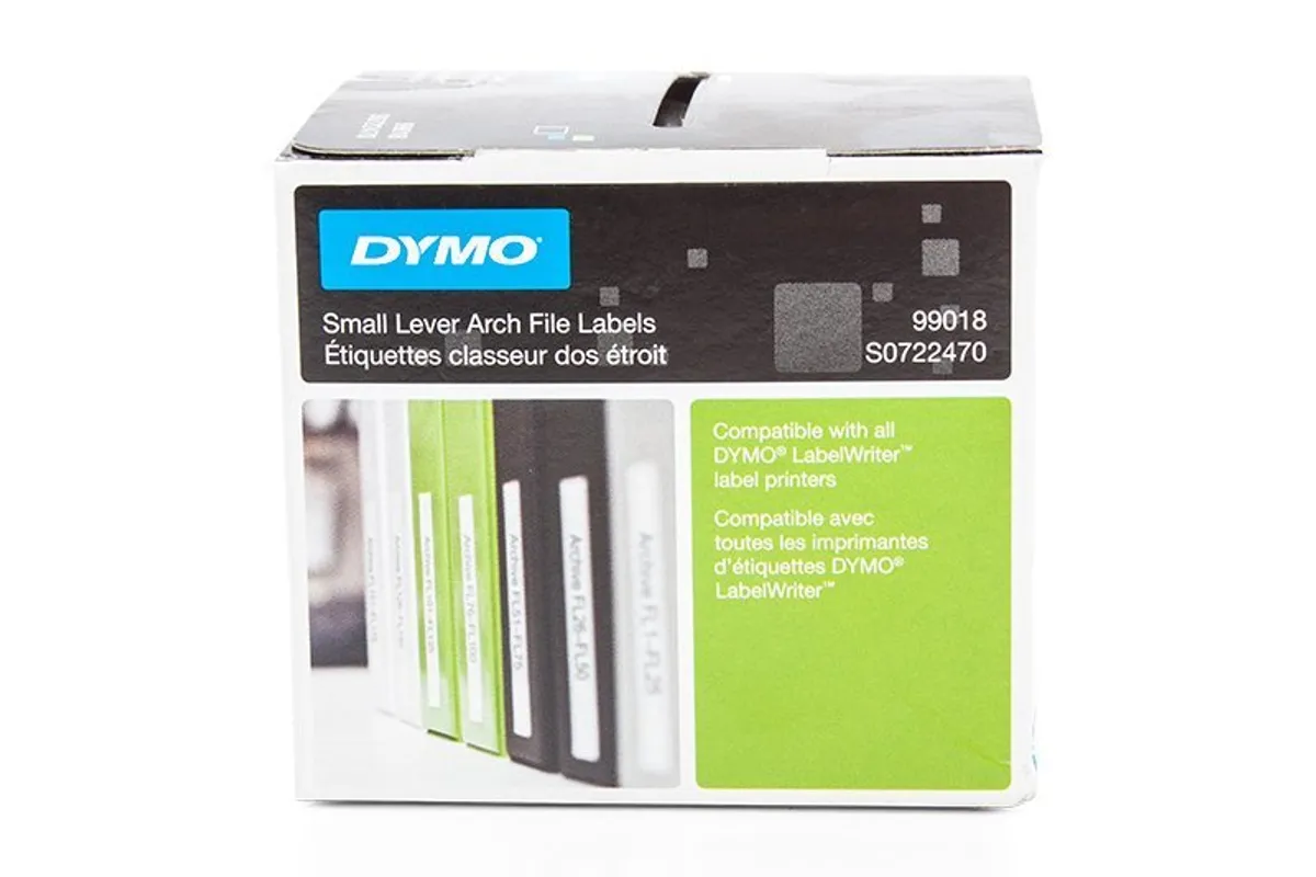 Dymo S0722470 / 99018 Etiketten weiß (38 x 190mm, 110 Stück)