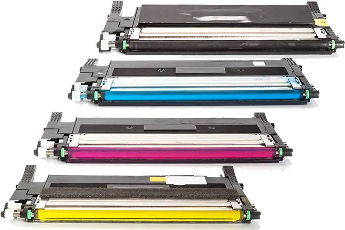 XXL Toner Sparset kompatibel zu HP 117A / W2070A - W2073A schwarz, cyan, magenta, gelb  (4 Stück)
