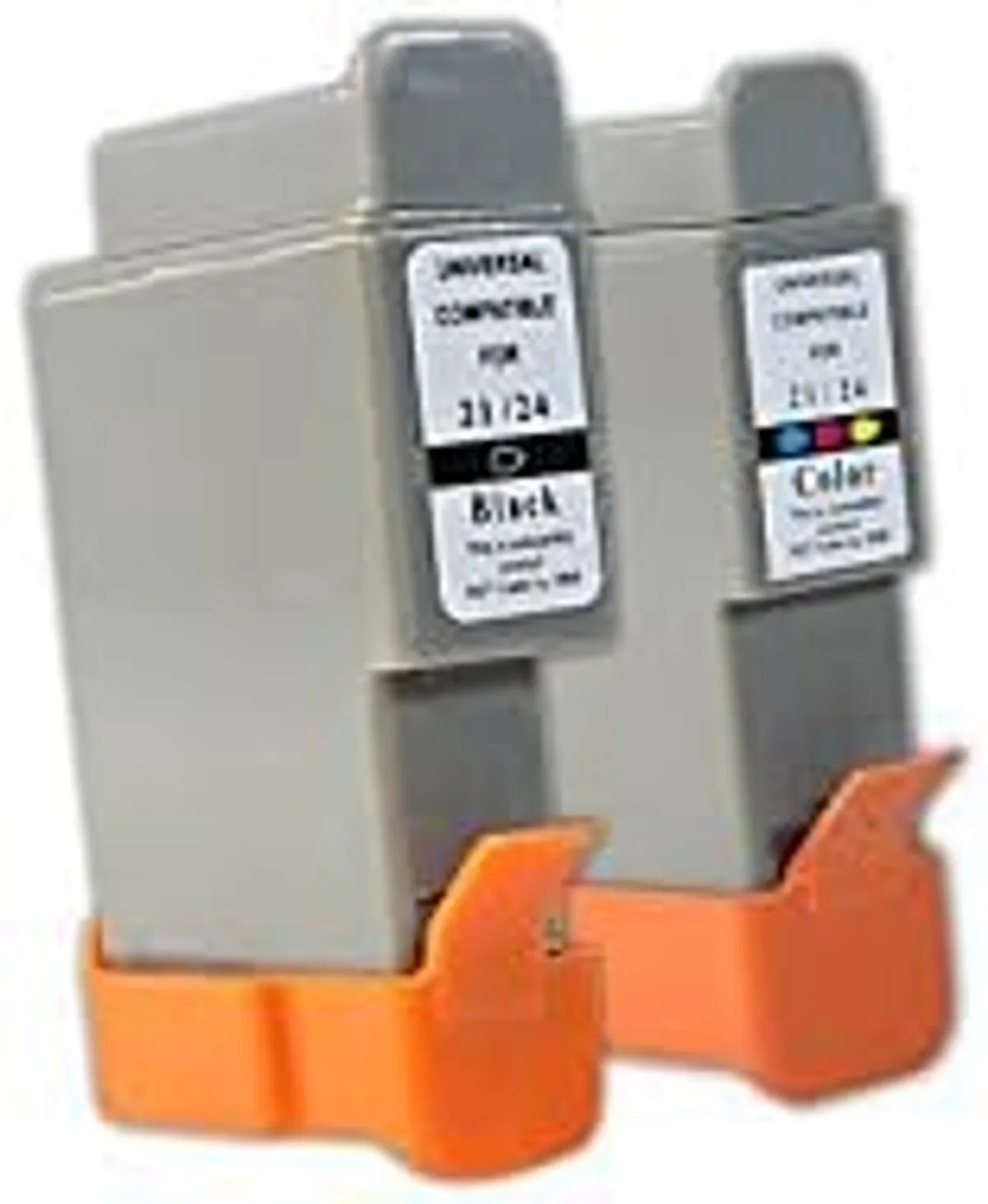 Tinten Sparset kompatibel zu Kodak BCI-21BK & BCI-21C schwarz, color  (2 Stück)