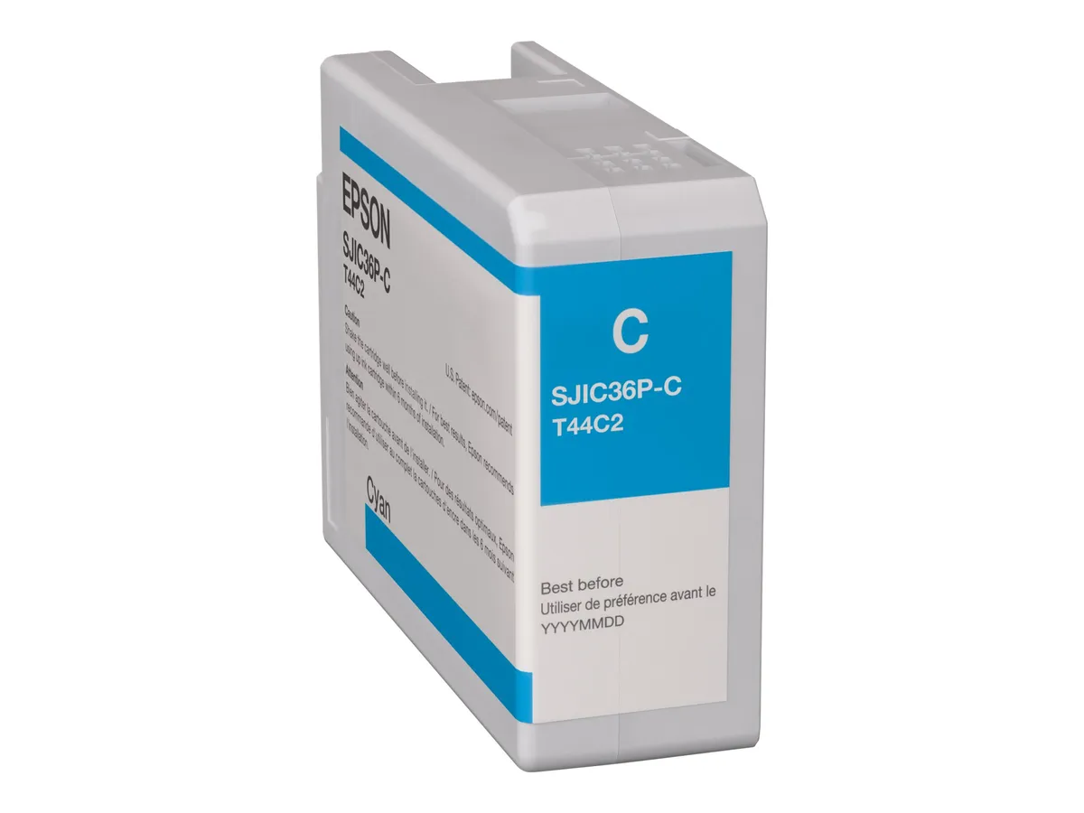 Epson SJIC-36-P-C / C13T44C240 Tinte cyan