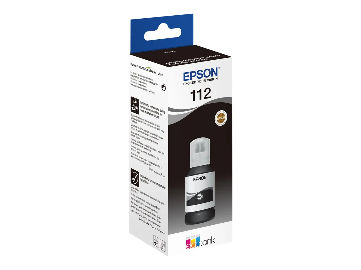 Epson 112 / T06C1 / C13T06C14A Tinte schwarz