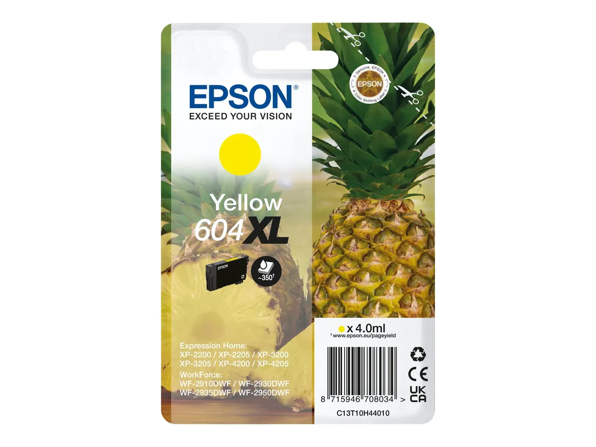 Epson 604XL / T10H4 / C13T10H44010 Tinte gelb