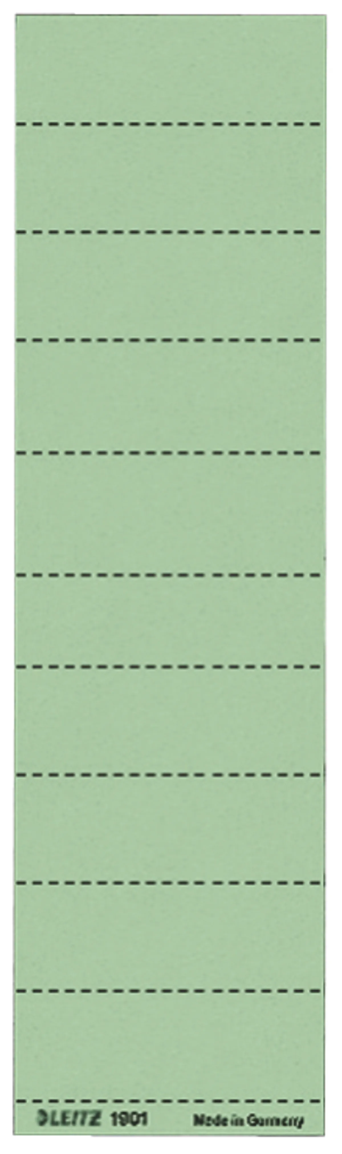 Leitz 19010055 Beschriftungsschilder  grün (100 Stück)