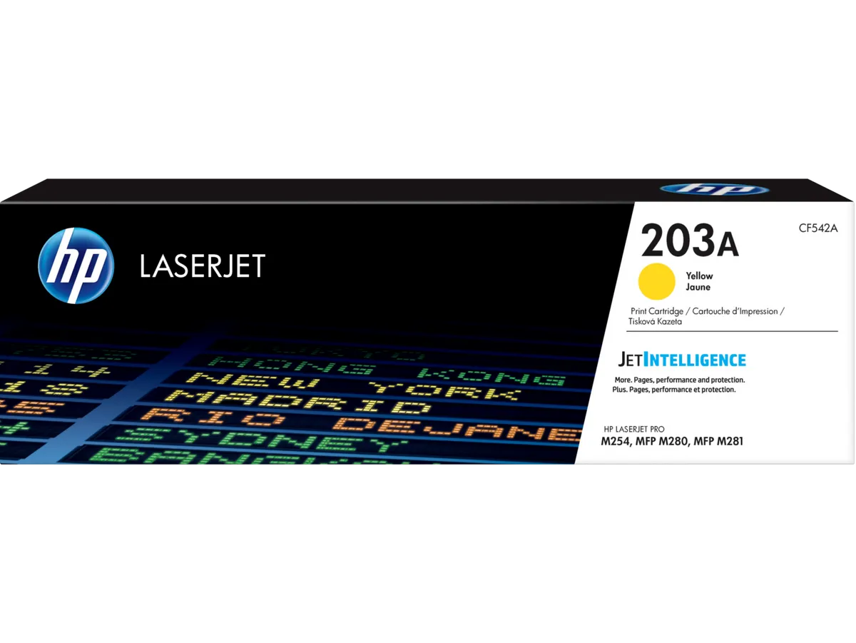 HP 203A / CF542A Toner gelb
