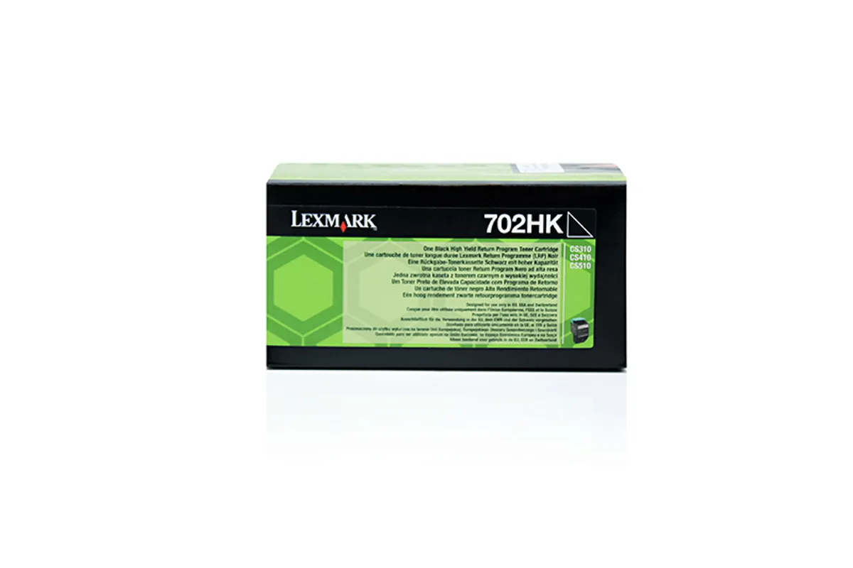 Lexmark 702HK / 70C2HK0 Toner schwarz