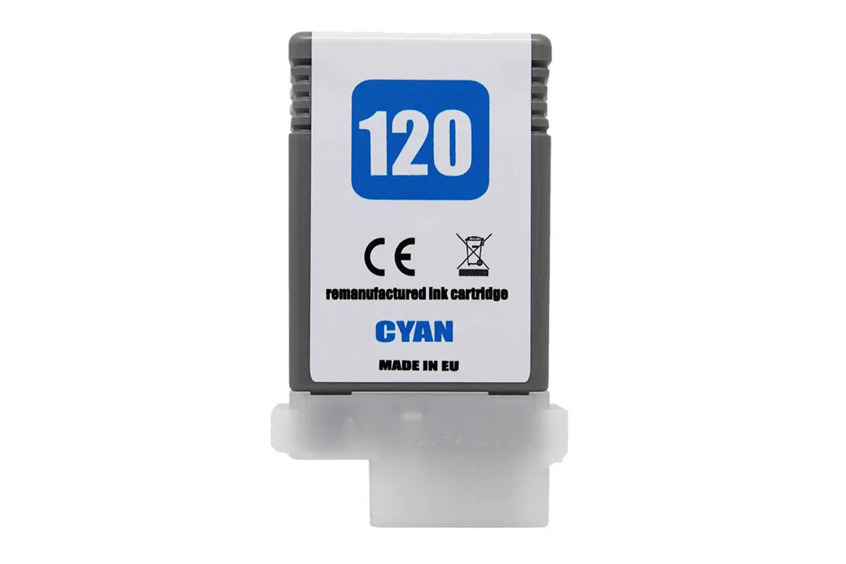 Tinte kompatibel zu Canon PFI-120C / 2886C001 cyan