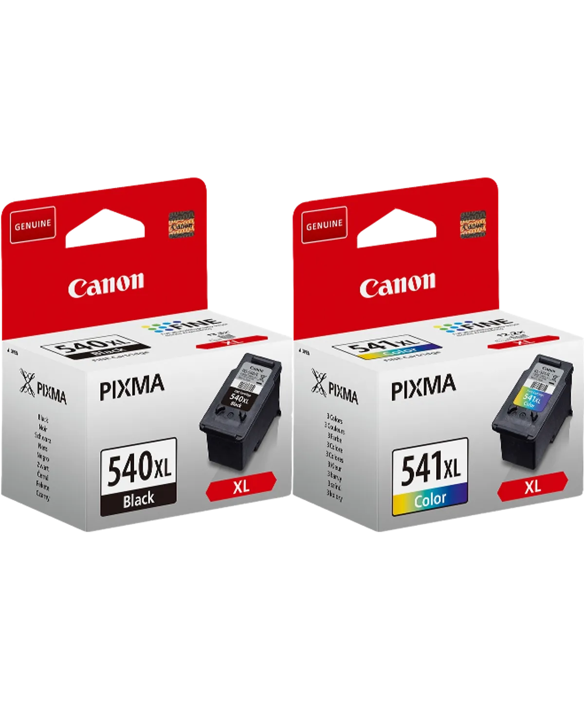 Canon PG-540XL & CL-541XL Tinten Sparset schwarz, color (2 Stück)