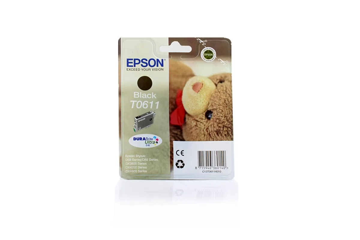 Epson T0611 / C13T06114010 Tinte schwarz