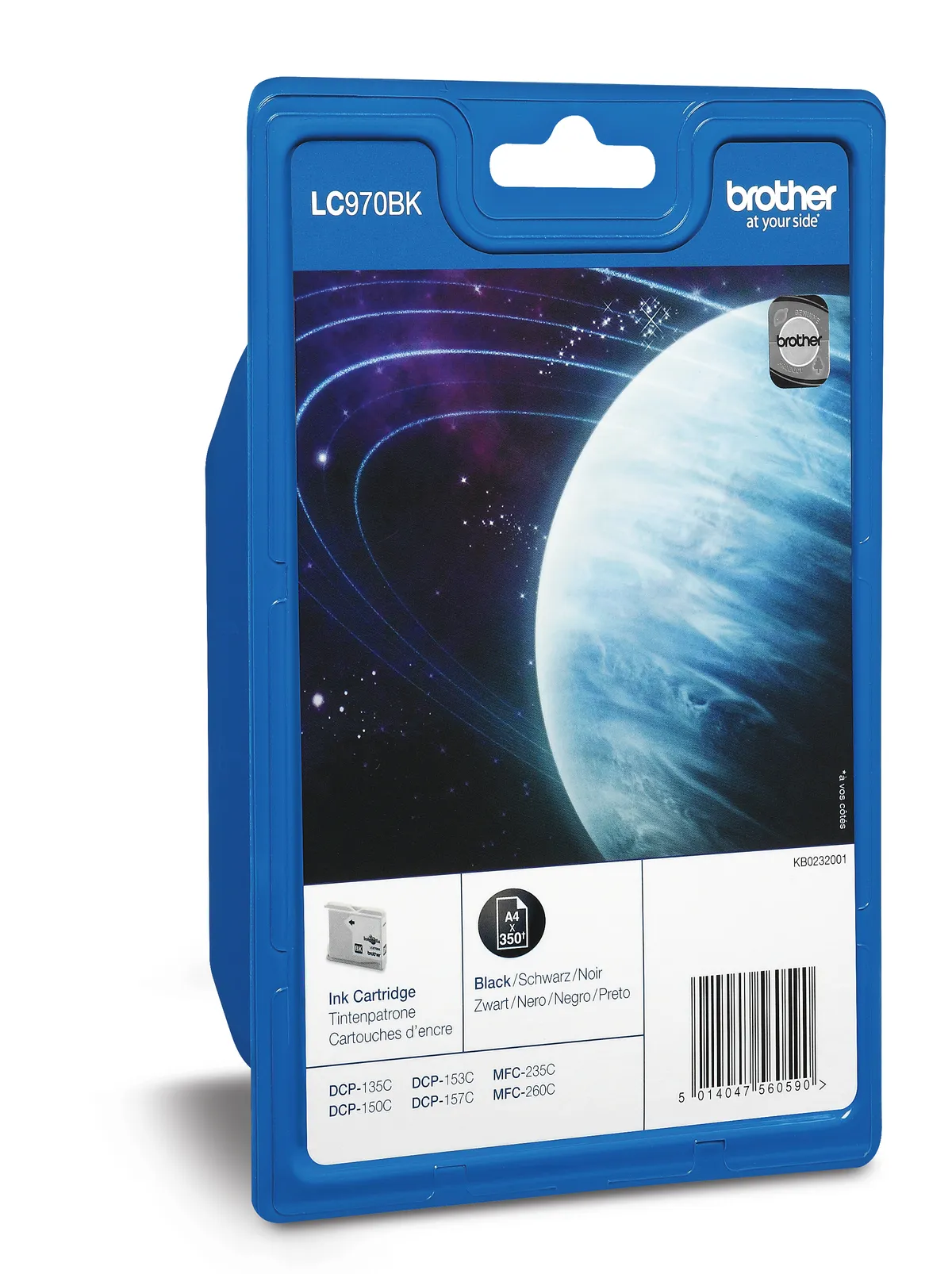 Brother LC-970BK / LC-970BKBP / LC-970BKBPDR Tinte schwarz