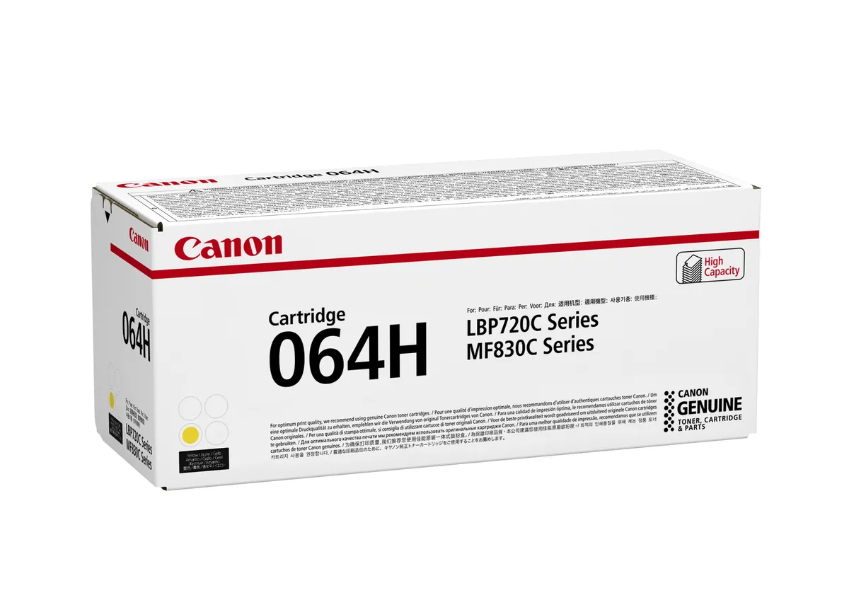 Canon 064H / 4932C001 / 4932C002 Toner gelb