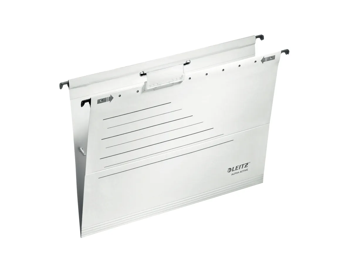 Leitz Alpha Active / 19253001 Hängemappe  weiß (10 Stück)