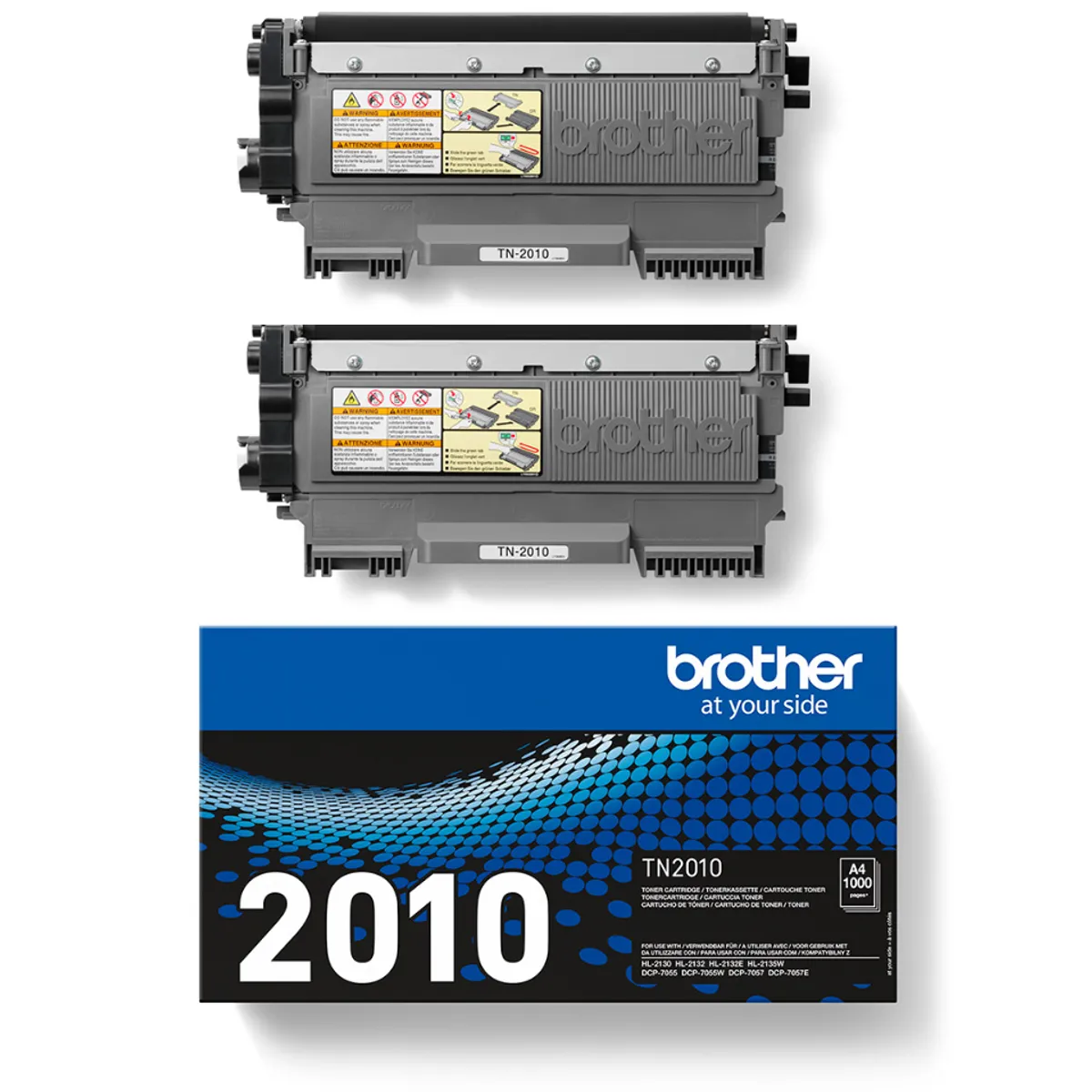 Brother TN-2010 TWIN Toner schwarz