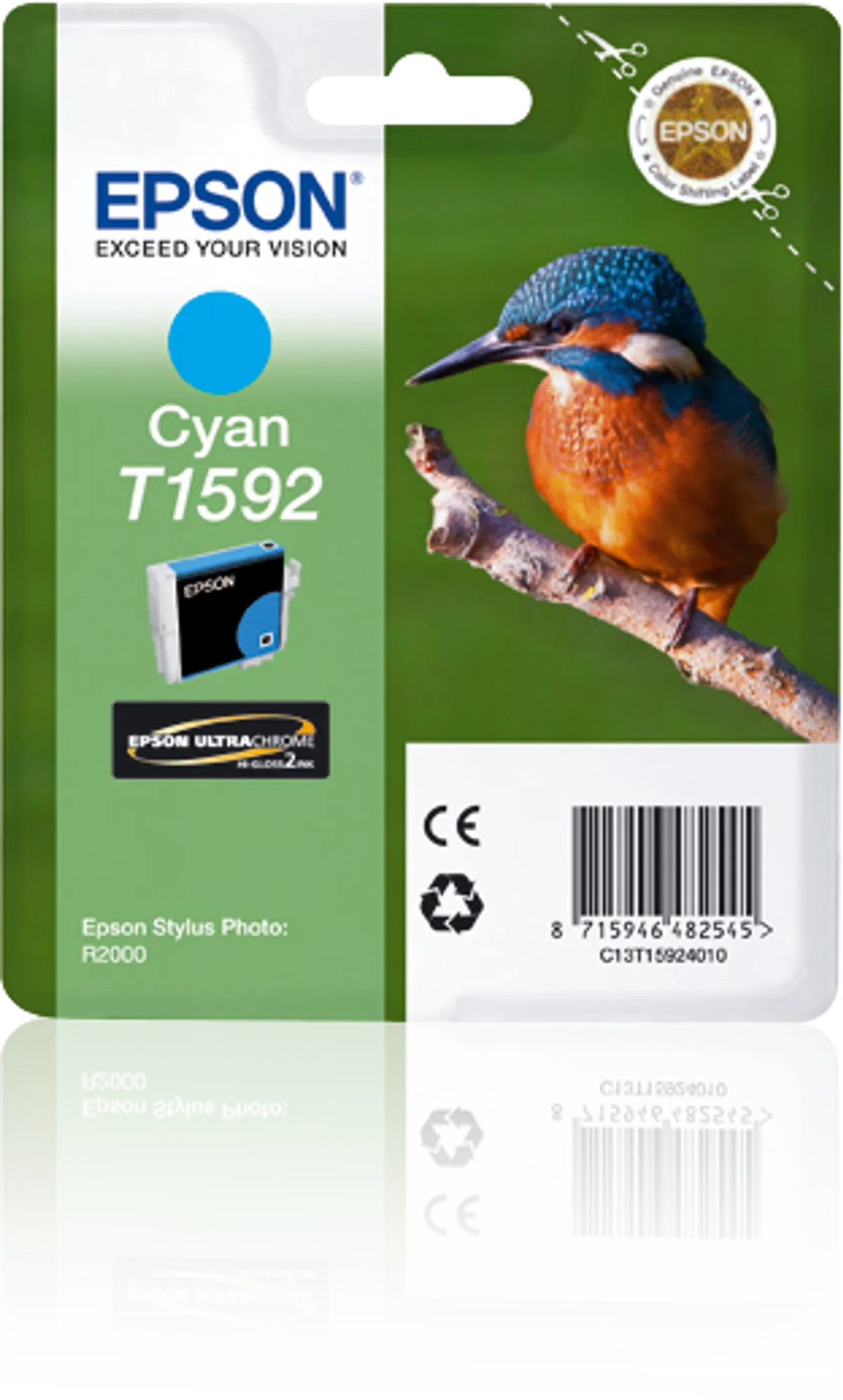 Epson T1592 / C13T15924010 Tinte cyan