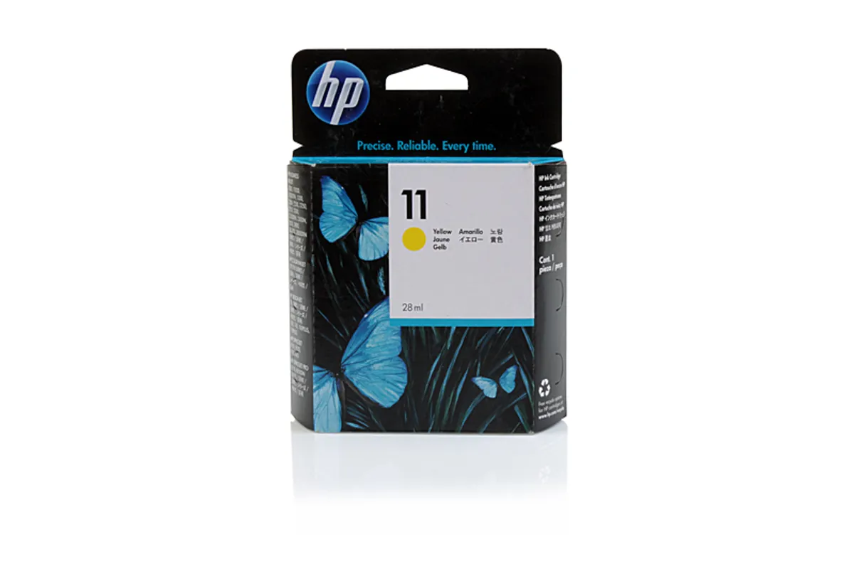 HP 11 / C4838AE Tinte gelb
