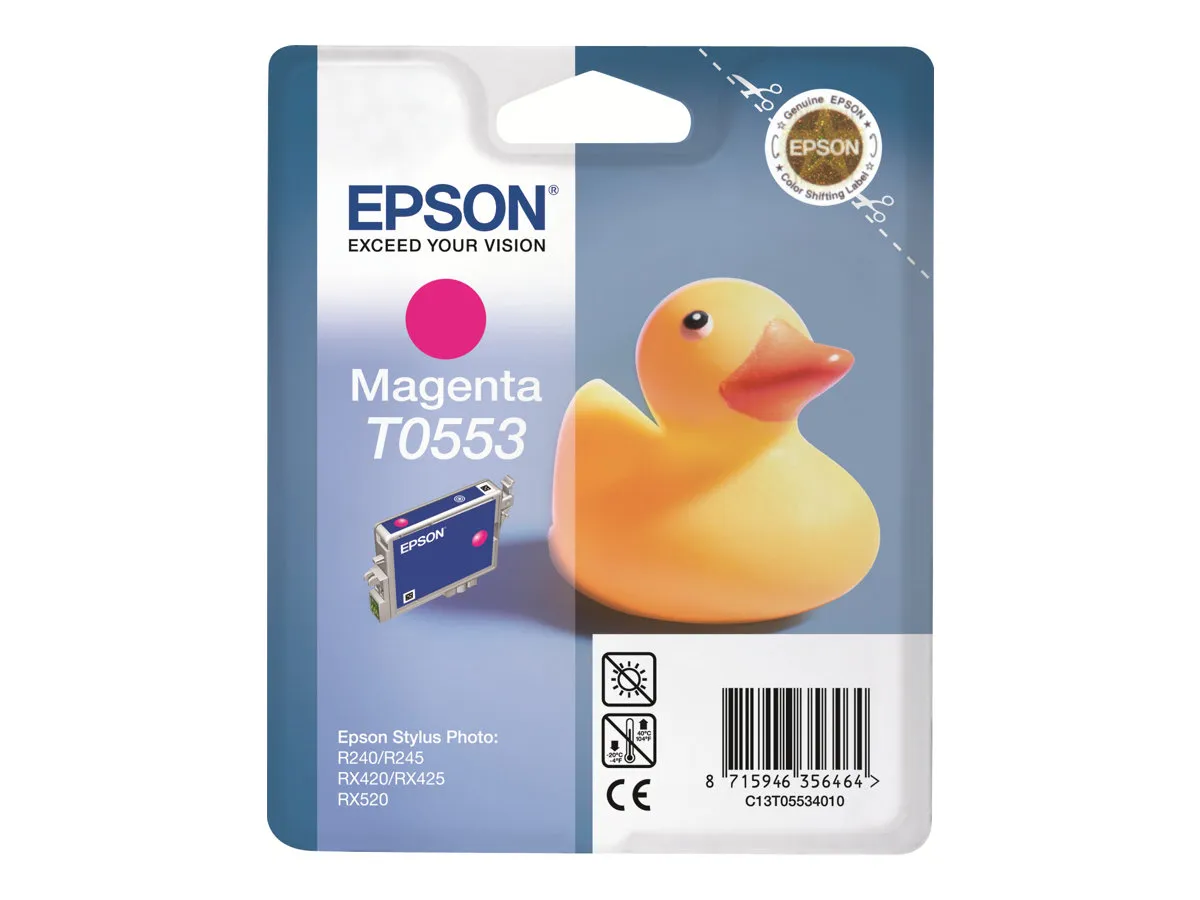 Epson T0553 / C13T05534010 / C13T05534020 Tinte magenta