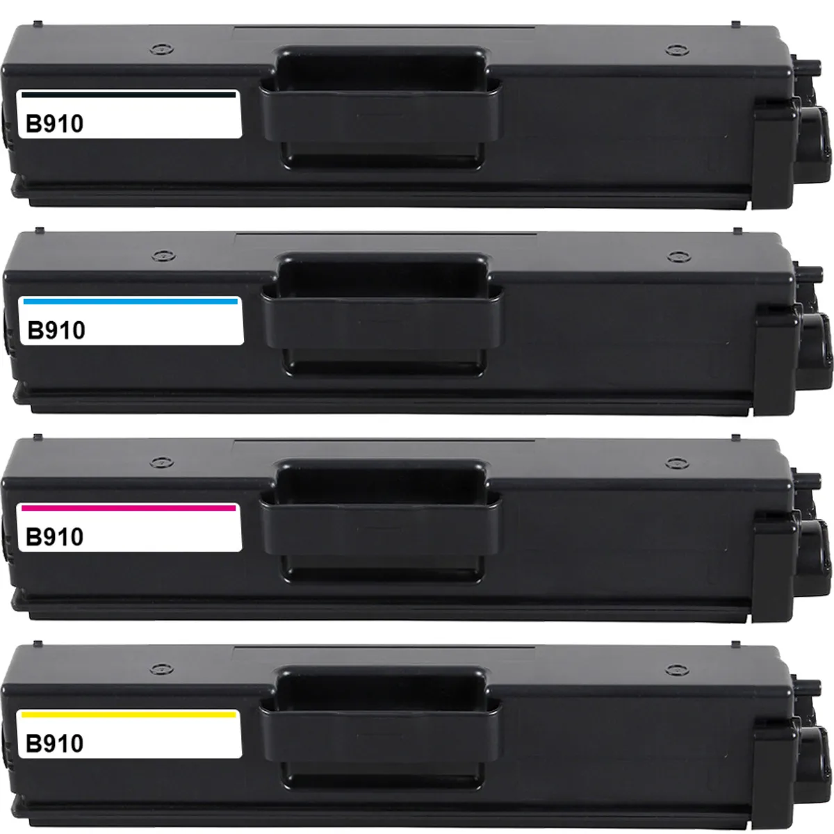 Toner Sparset kompatibel zu Brother TN-910 schwarz, cyan, magenta, gelb  (4 Stück)