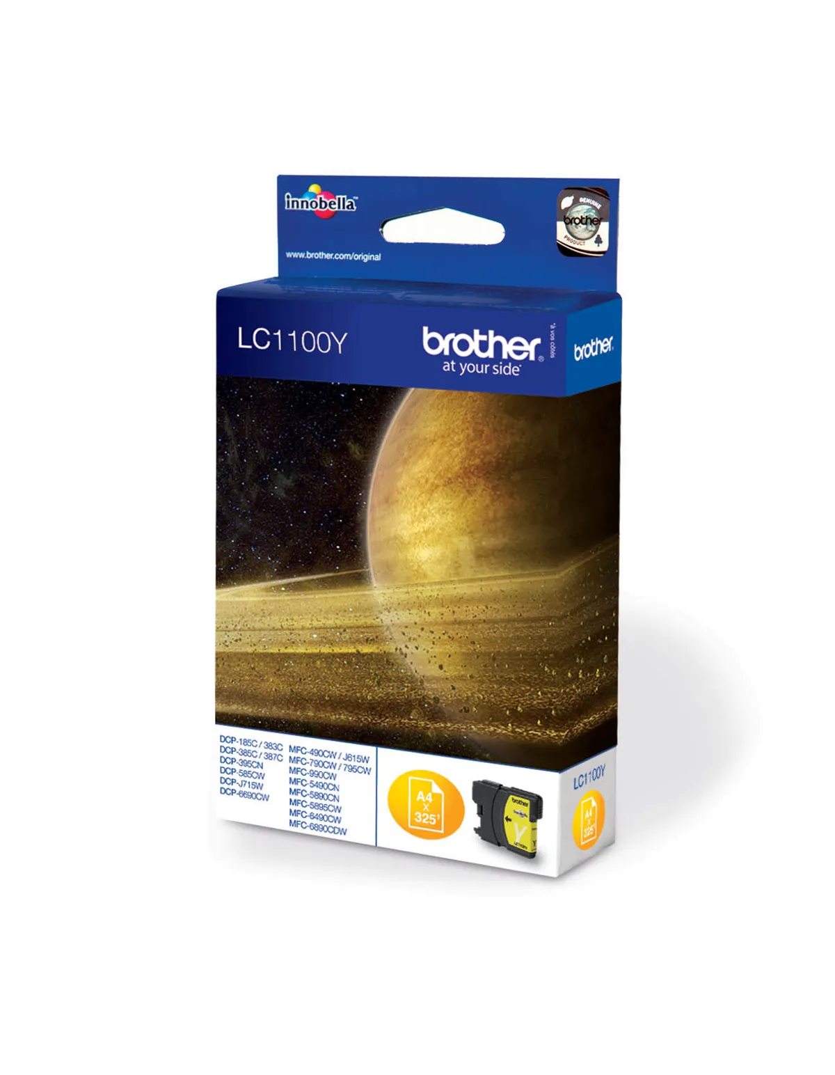 Brother LC-1100Y / LC-1100YBP / LC-1100YBPDR Tinte gelb