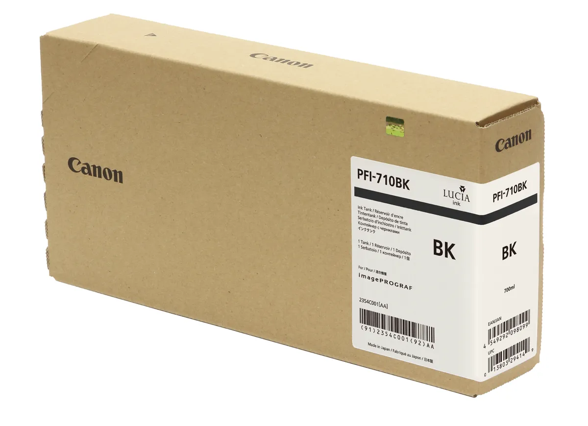 Canon PFI-710 BK / 2354C001 Tinte schwarz