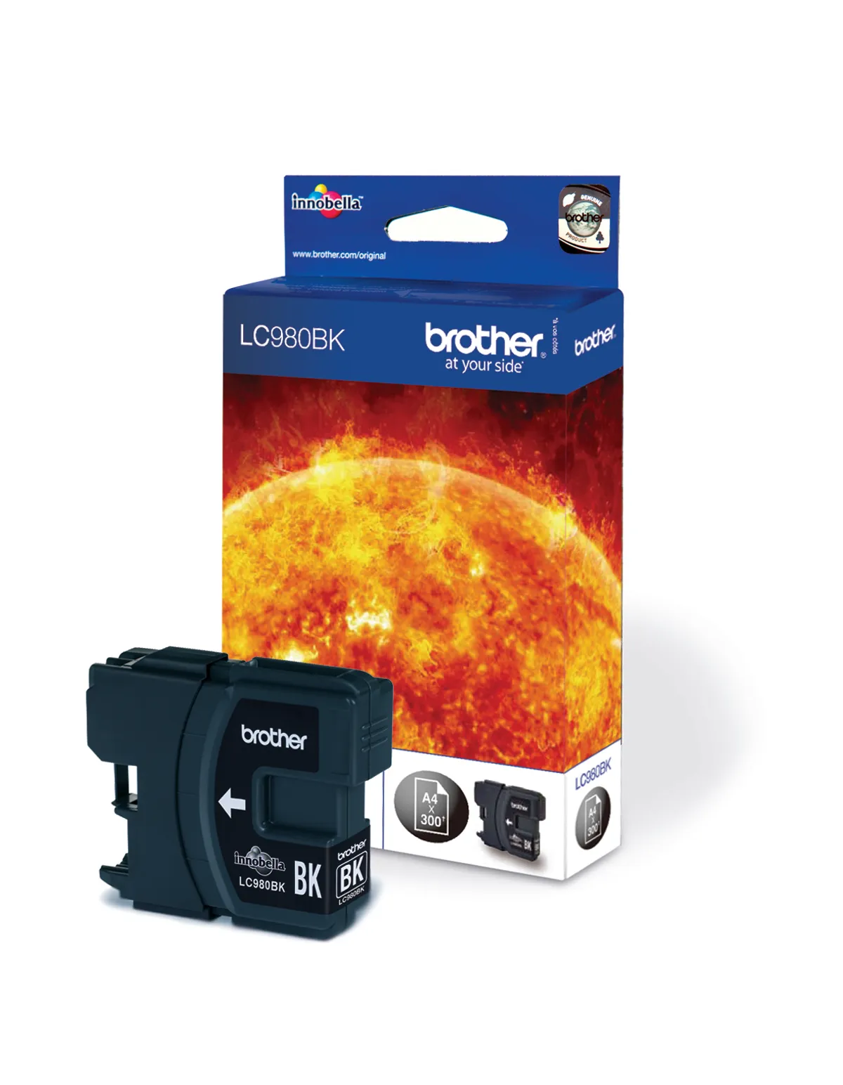 Brother LC-980BK / LC-980BKBP Tinte schwarz
