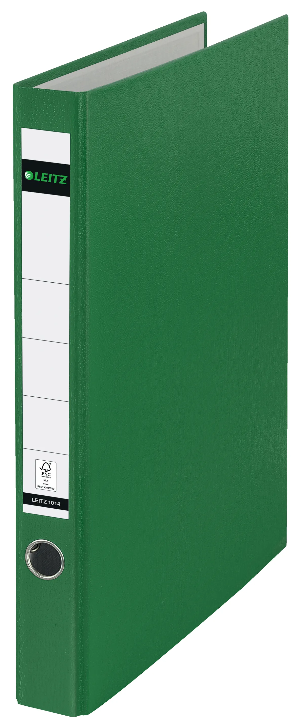 Leitz 10140055 Ringbuch grün (3,5cm breit, A4, 2 Ringe)