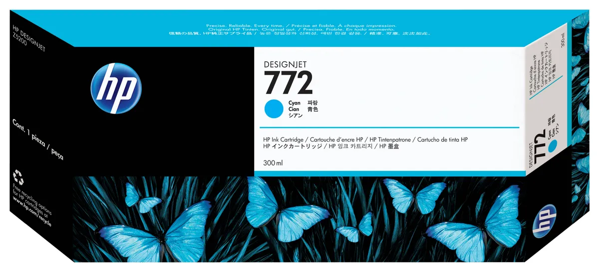 HP 772 / CN636A Tinte cyan