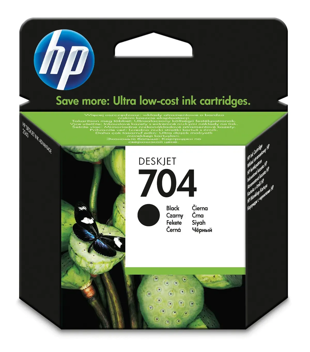 HP 704 / CN692AE Tinte schwarz