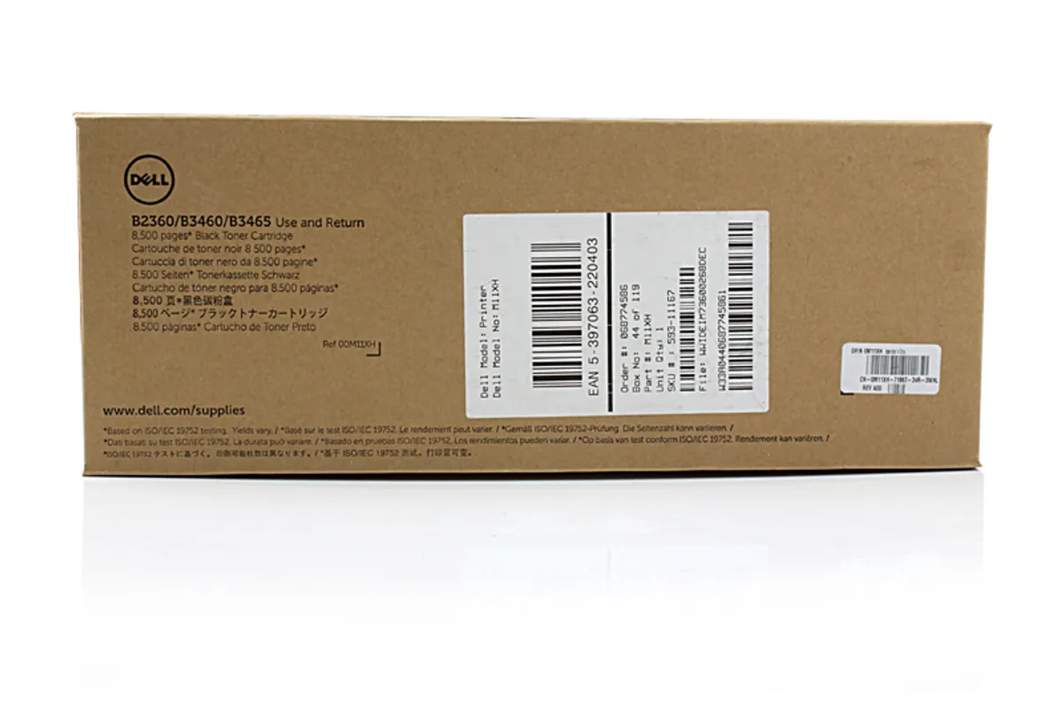 Dell C3NTP / 593-11167 / M11XH Toner schwarz