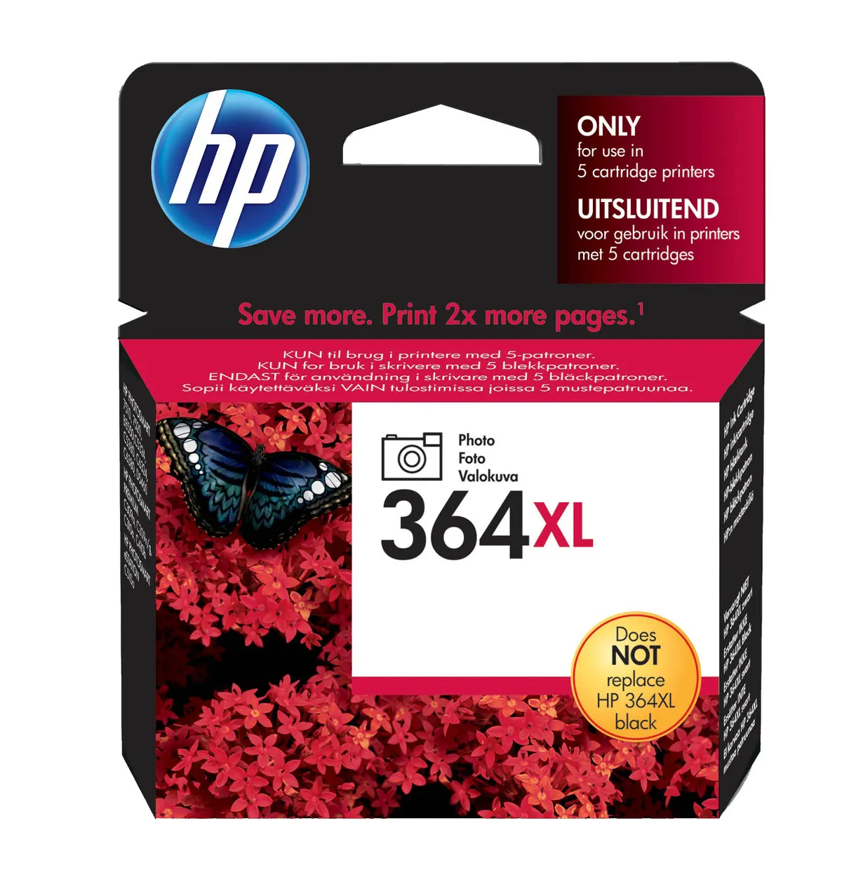 HP 364XL / CB322EE Tinte photo schwarz