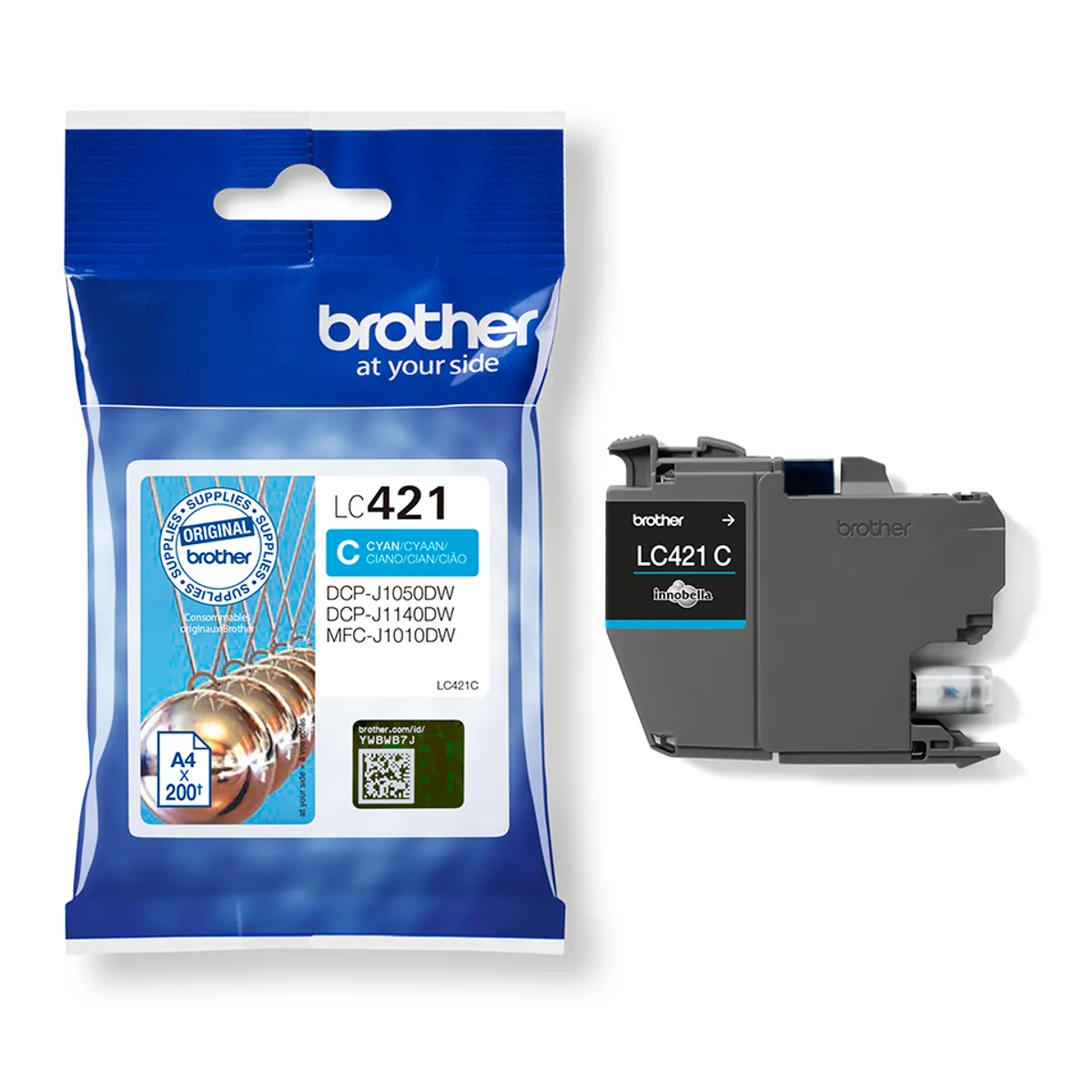 Brother LC-421 / LC-421C Tinte cyan