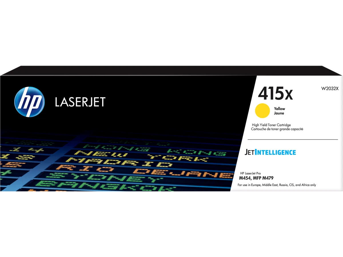HP 415X / W2032X Toner gelb