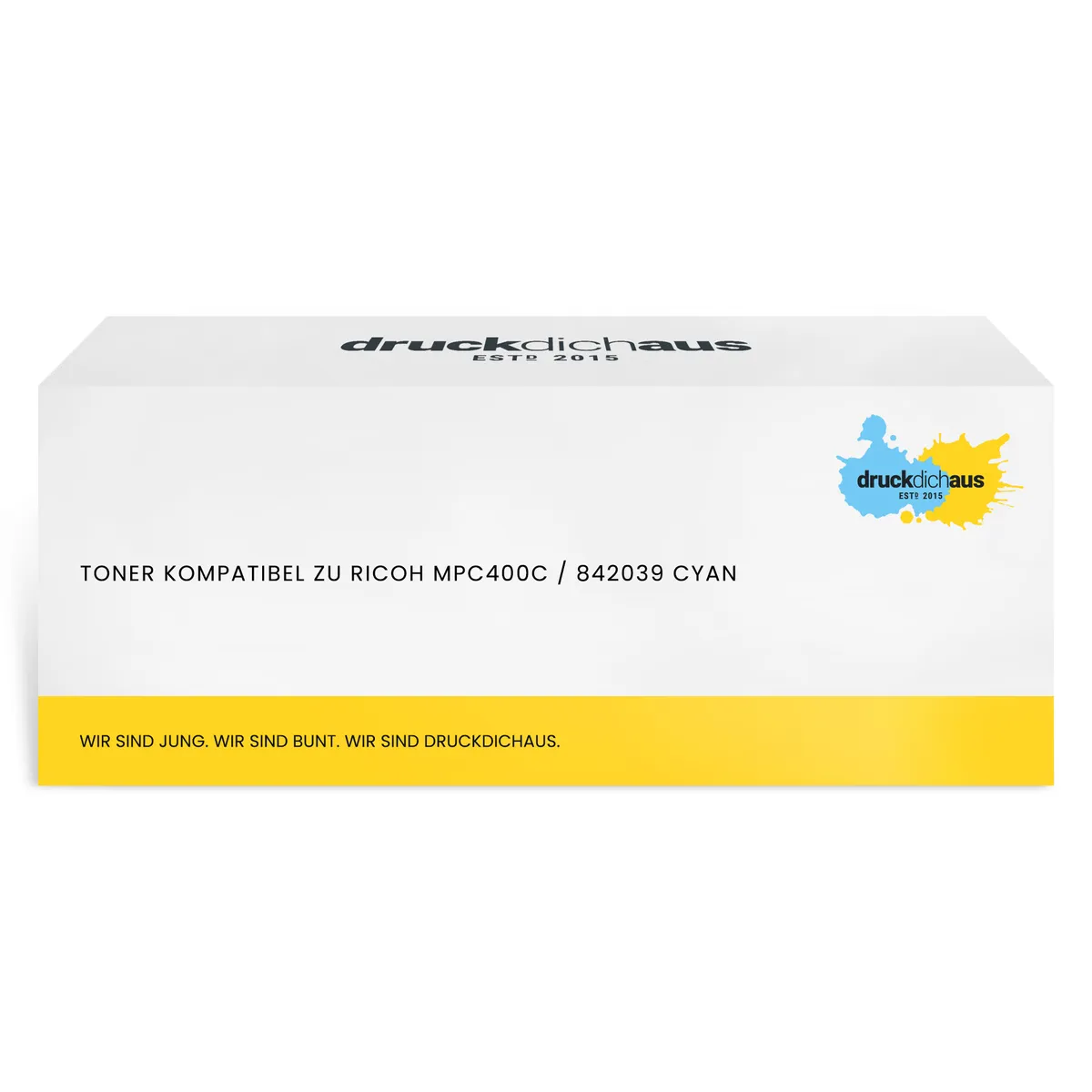 Toner kompatibel zu Ricoh MPC400C / 842039 cyan