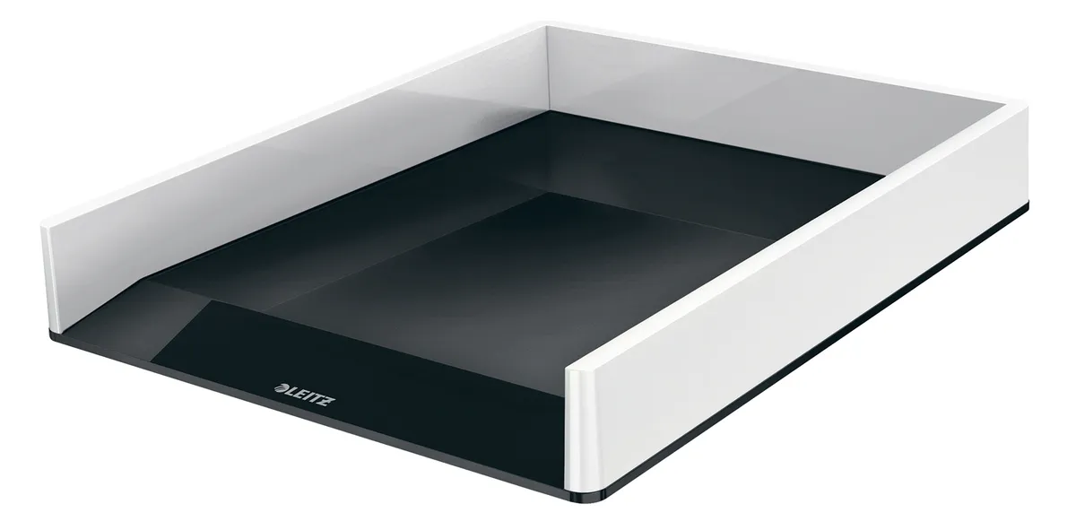 Leitz WOW Duo Colour / 53611095 Briefablage schwarz