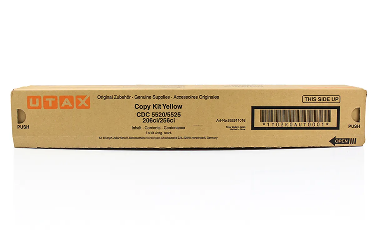 Utax 652511016 Toner gelb