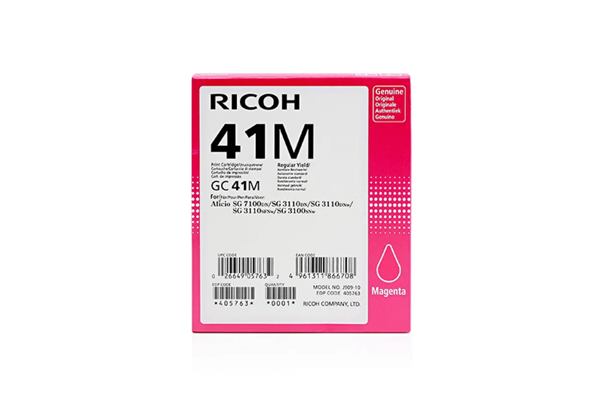 Ricoh GC-41 M / 405763 Tinte magenta