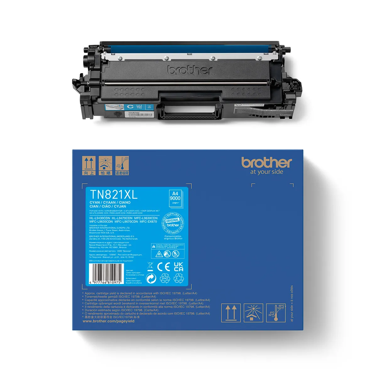 Brother TN-821XLC Toner cyan