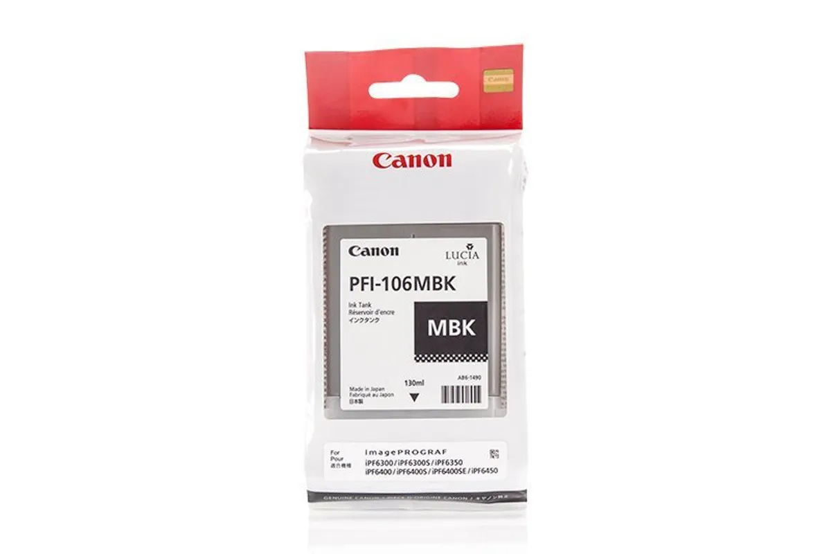 Canon PFI-106 MBK / 6620B001 Tinte matt schwarz